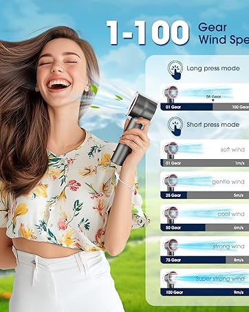 15000RPM Portable Turbo Fan