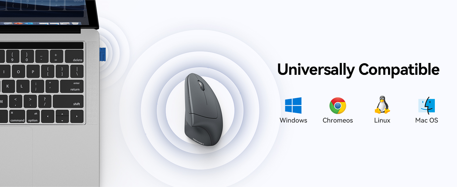 wireless ergonomic mouse