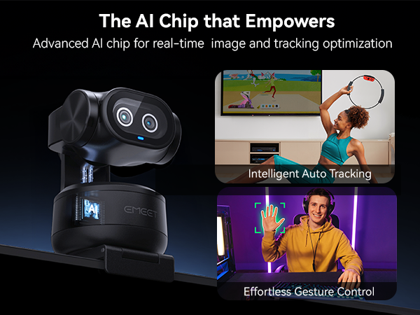 Smoother Intelligent Tracking and Gesture control PTZ Camera 4K