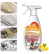 jioijioi Clean Up Kitchen Oil Stains Spray,Kitchen Spray Cleaner,All-Purpose Cleaning Spray for K...