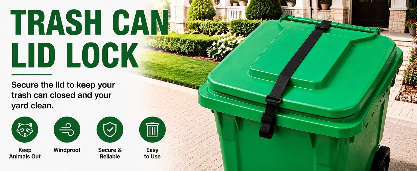 trash can lock