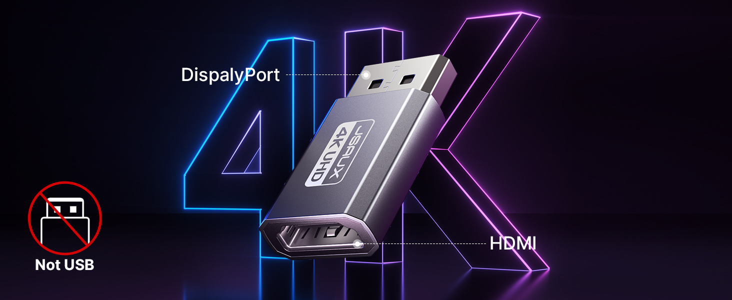 hdmi to displayport adapter