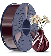SUNLU TPU-Silk 3D Printer Filament, 98A TPU Filament 1.75mm, Glossy Silk Surface TPU Filament, Fl...