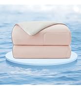 EMME Cooling Comforter Queen Size, Double-Sided Cooling Blanket for Hot Sleepers, Q-Max>0.45 Brea...