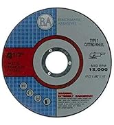 Benchmark Abrasives 4-1/2" Aluminum Oxide Quality Thin Cut Off Wheel for Metal and Stainless Stee...