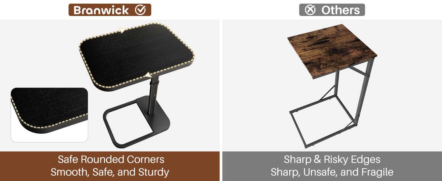 Metal Rounded Edges for Safety and Durability