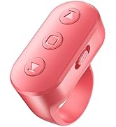 Phone Scrolling Ring for TikTok YouTube IG Shorts Video, Fingertip Wireless Scroller Page Turner ...