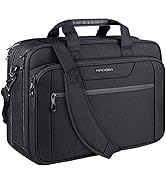 KROSER Laptop Bag Expandable Laptop Briefcase Fits Up to 17.3 Inch Laptop Water-Repellent Shoulde...