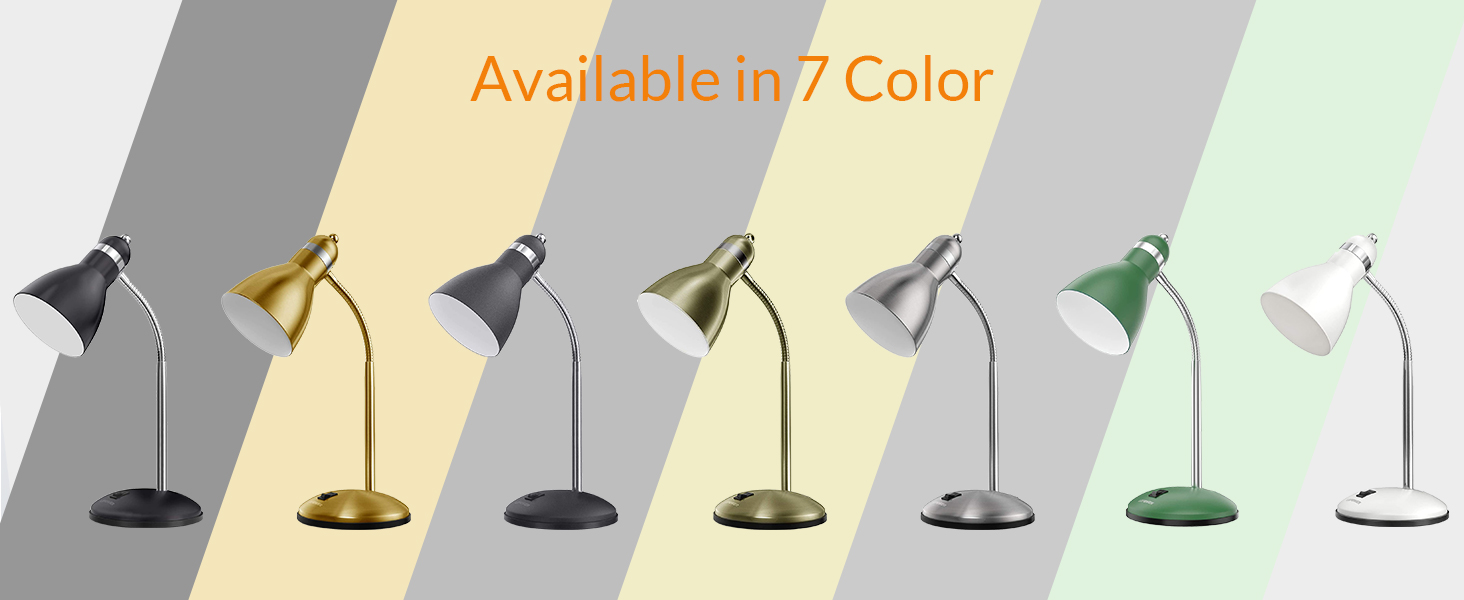 metal desk lamp