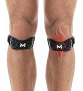 FVVWVV 2 Pack Patella Knee Brace with Gel Pads,Adjustable Patellar Tendon Support Strap for Men a...