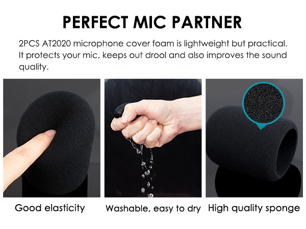 reducing wind noise when using the microphones in outdoor applications.