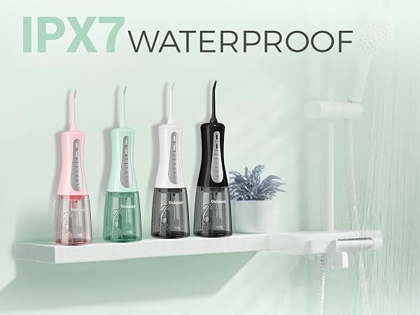 GOLDANT IPX7 waterproof water flosser