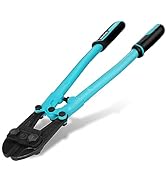 DURATECH 18-inch Heavy Duty Bolt Cutter for Rods, Bolts, Rivets, Chains, and Steel Wires, Bi-Mate...