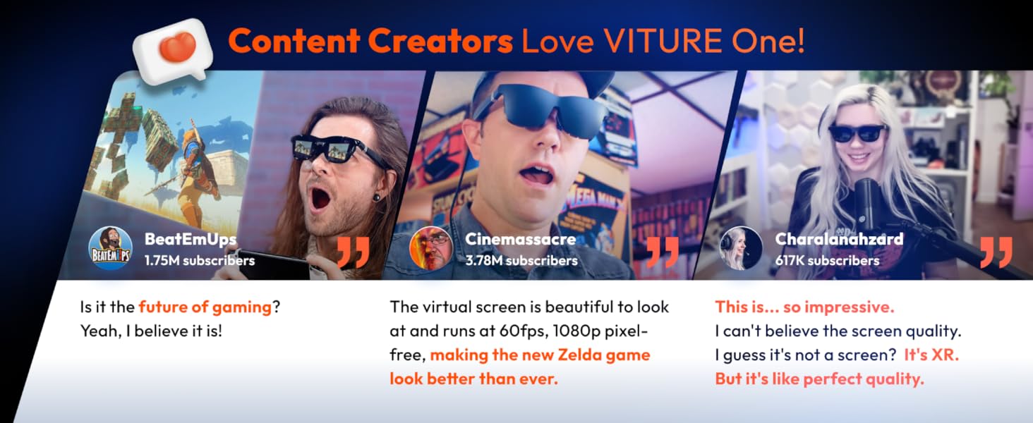 VITURE One XR Smart Glasses