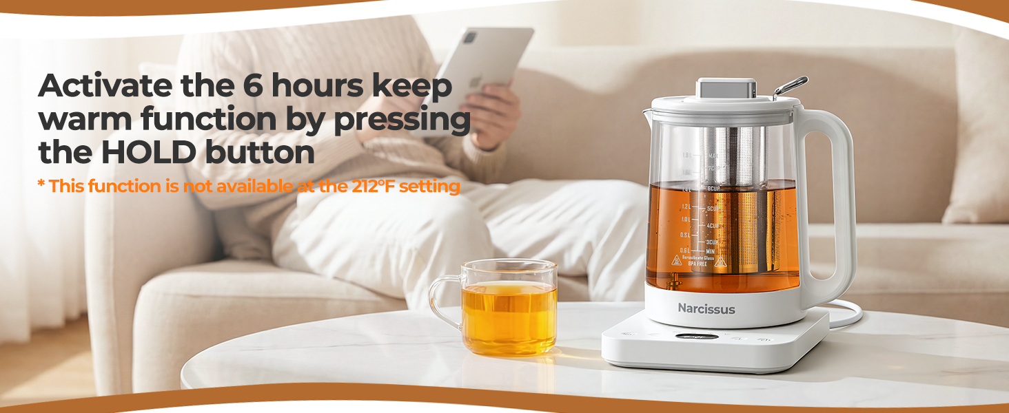 electric kettle temperature control