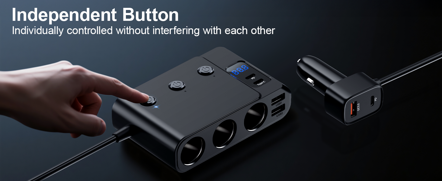 cigarette lighter splitter