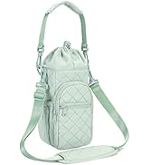 sportsnew Water Bottle Holder with Strap 32oz 40oz Insulated Water Bottle Carrier Sling Bag with ...