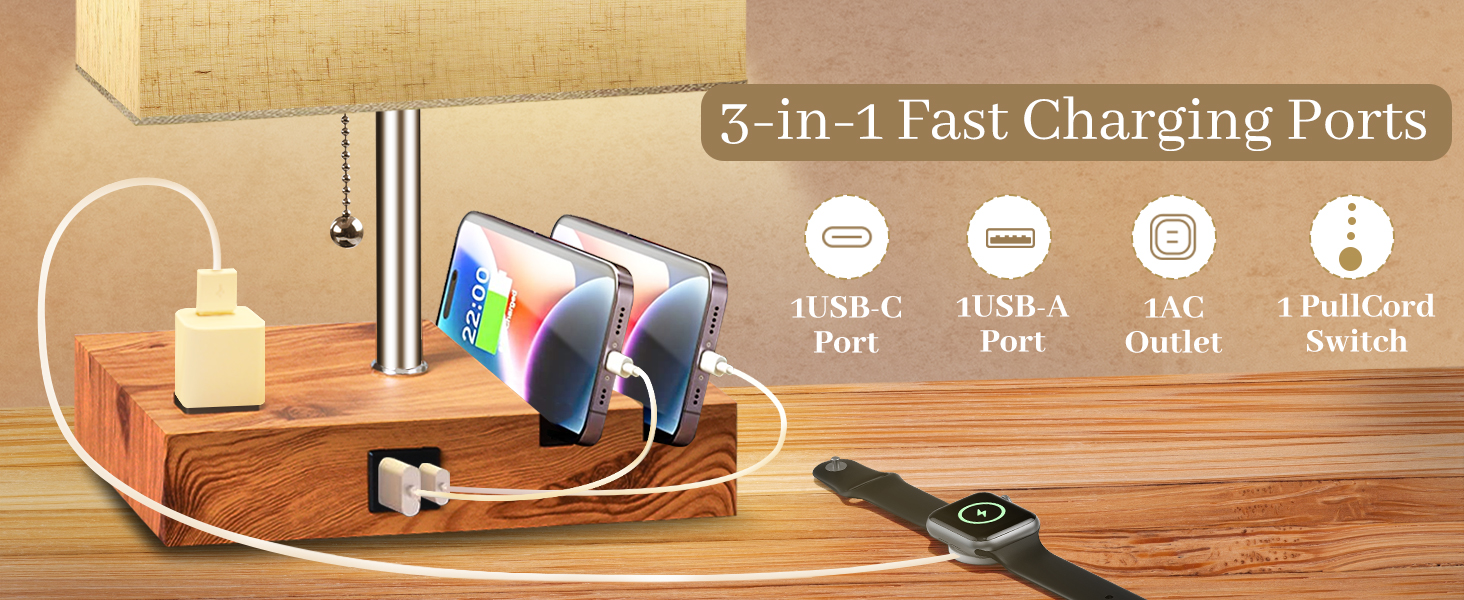 Table Lamp Work with Remote Control