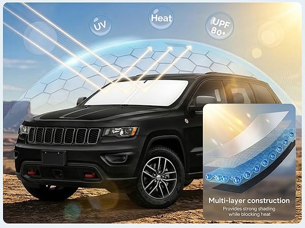 Jeep Grand Cherokee Sun Shade