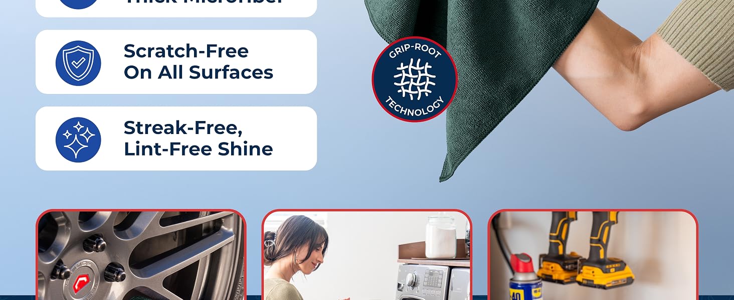 Streak-Free, Lint-Free shine