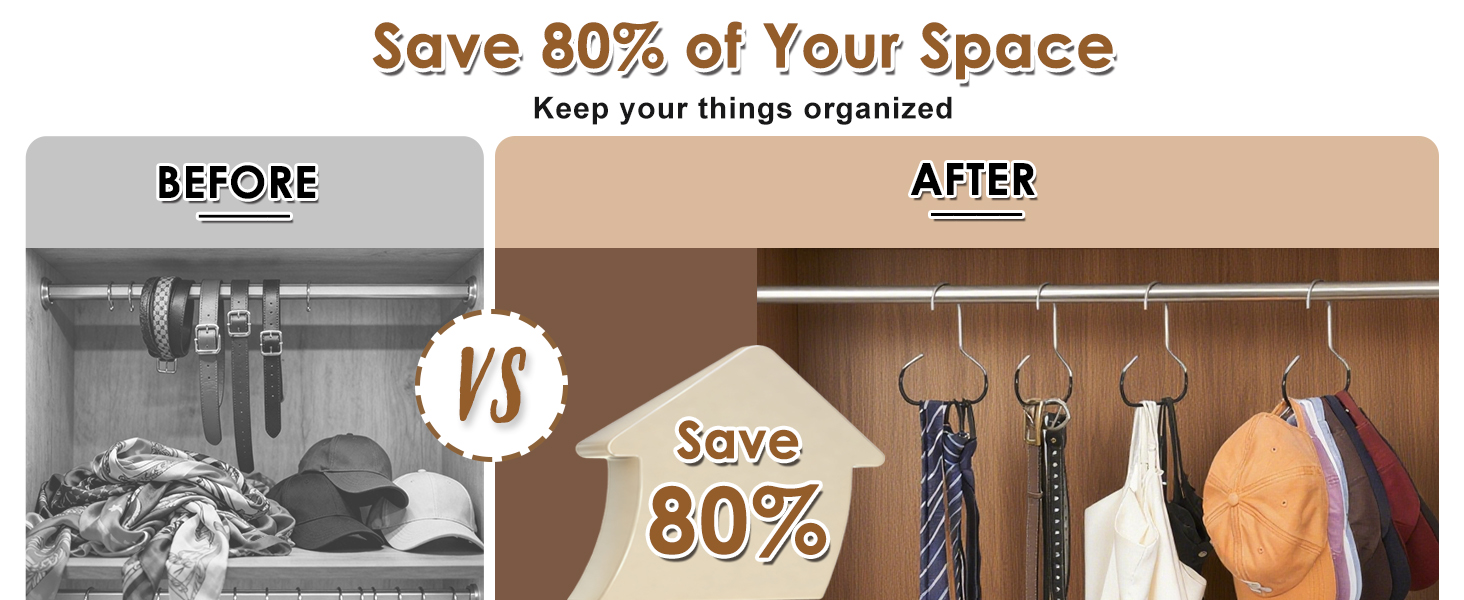 Vigorwise Hat Racks for Closet