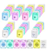 Dental Floss Bulk Travel,50m/55yd Floss in Bulk Mint Flavored Travel Dental Floss Waxed Oral Care...