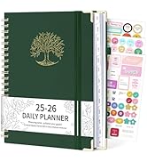 EYROZILL Planner 2025-2026, Weekly and Monthly Planner 2025, Spiral Bound, Inner Pocket, A4 (8.5"...