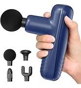 PENJOY Mini Massage Gun, Powerful Handheld Muscle Massager for Back Pain Relief, Deep Tissue Perc...