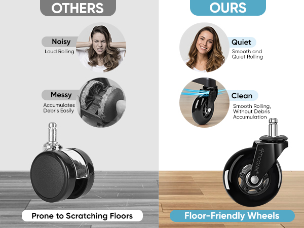 office chair caster wheels