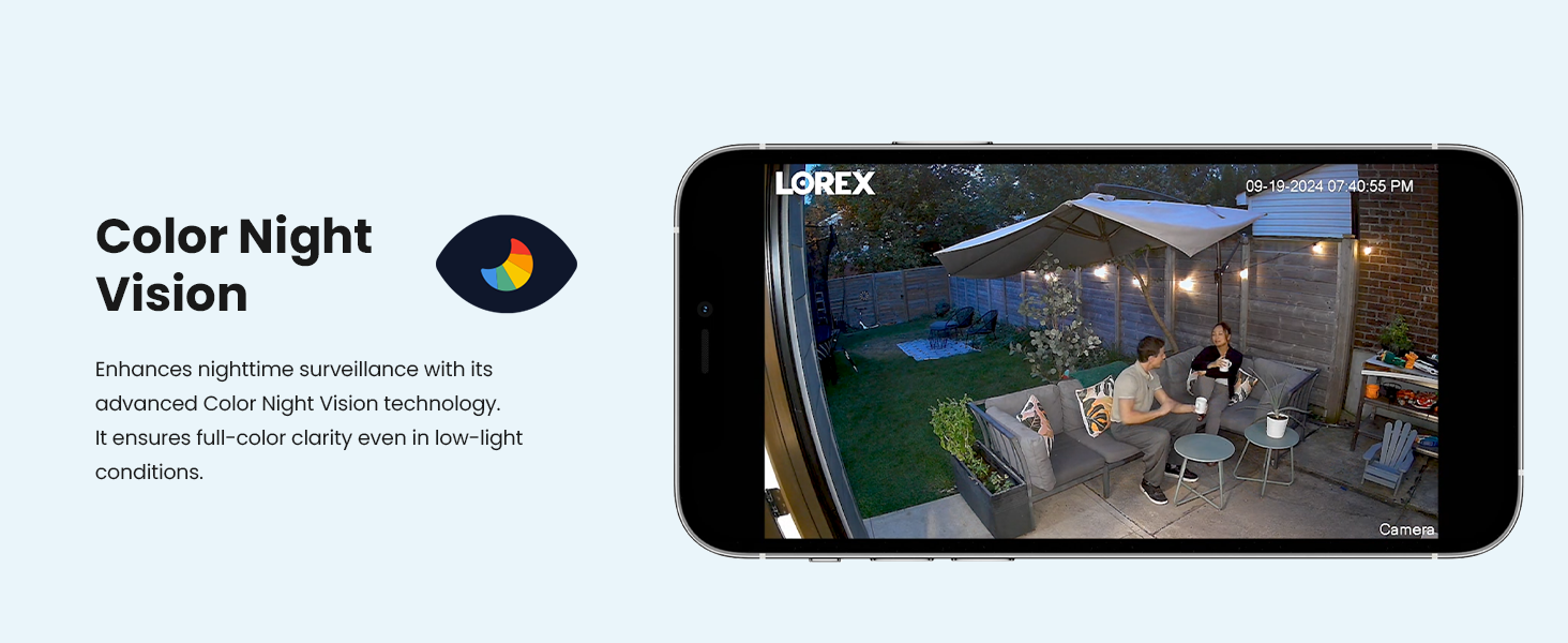 SL300 Lorex 2K Wi-Fi Smart Lightbulb Camera