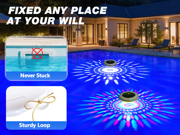 floating lights for pool