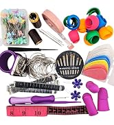 Hand Sewing Complete Kit | Featuring THIK-Grip Thimble [3 Sizes] | Including Needles (105) - Fabr...