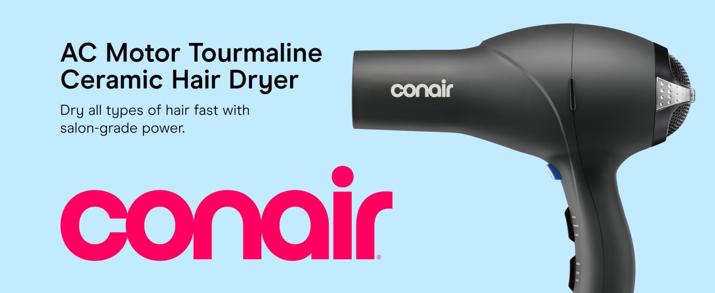 AC Motor Tourmaline Ceramic Hair Dryer