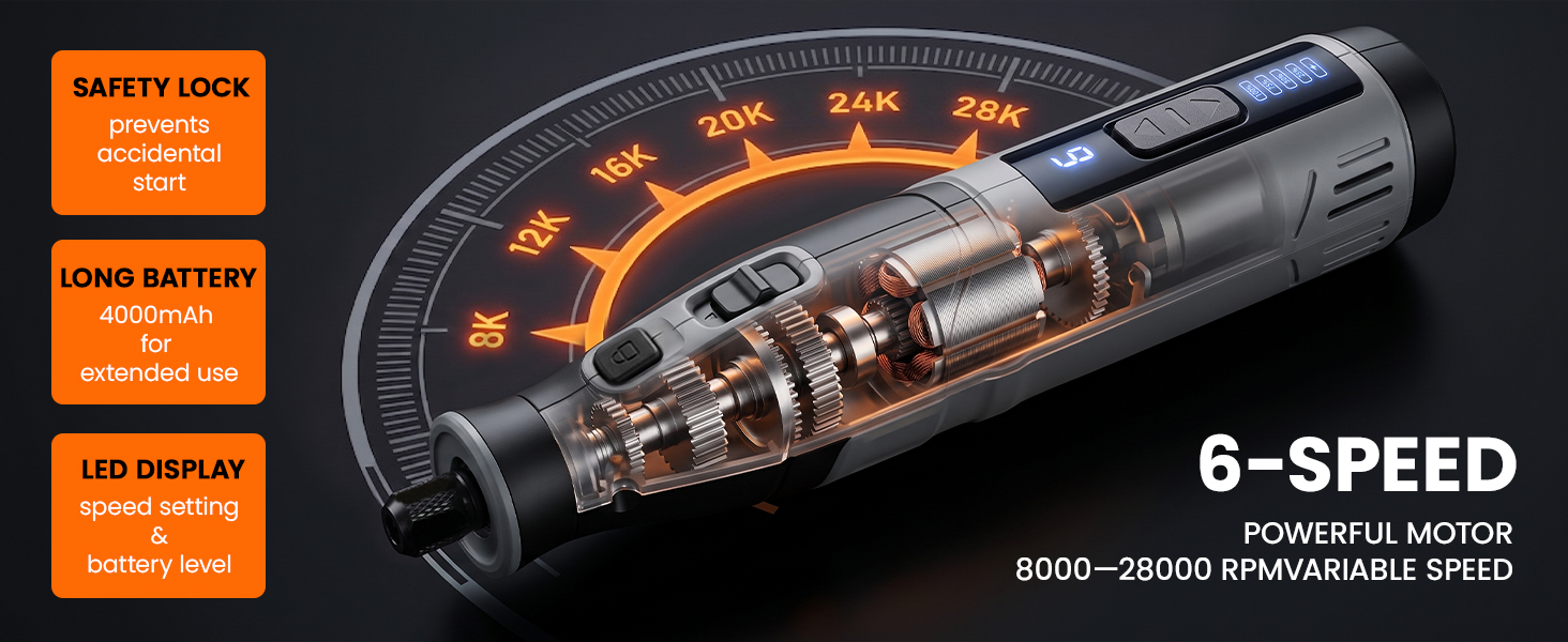 6 Speeds