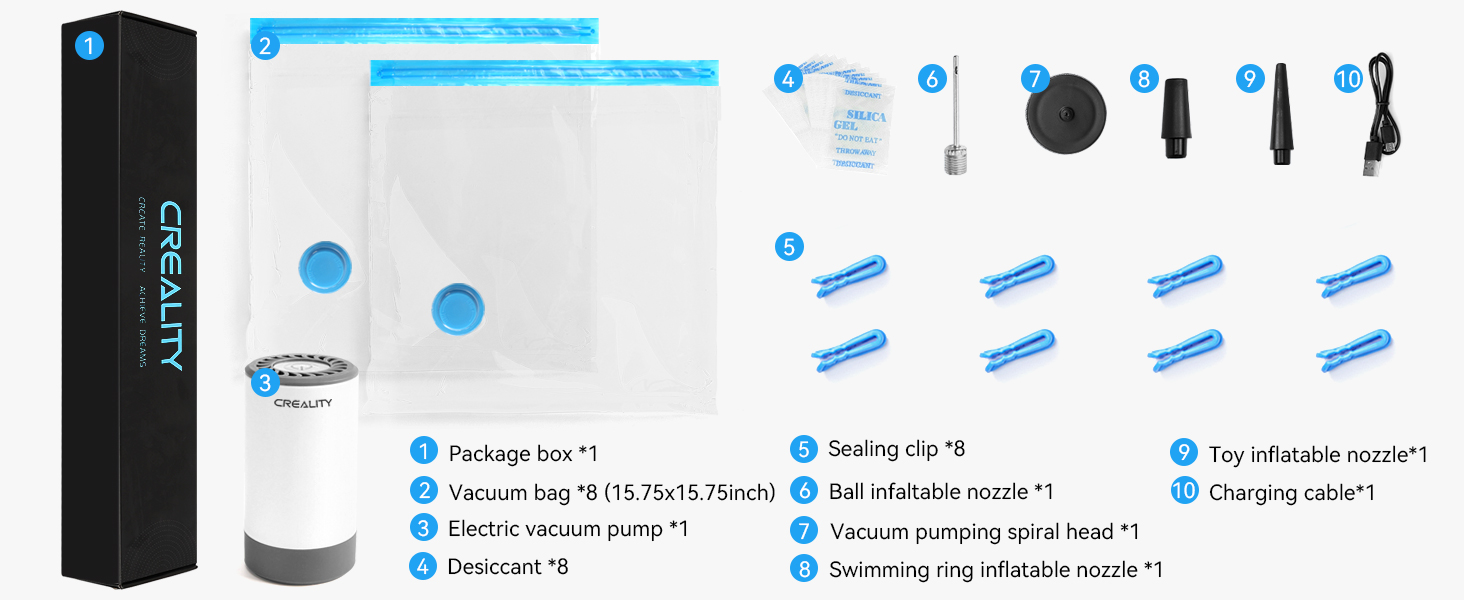 Filament Vacuum Bag Kit