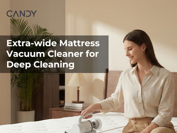 Extra-wide Mattress Vacuum Cleaner for Deep Cleaning
