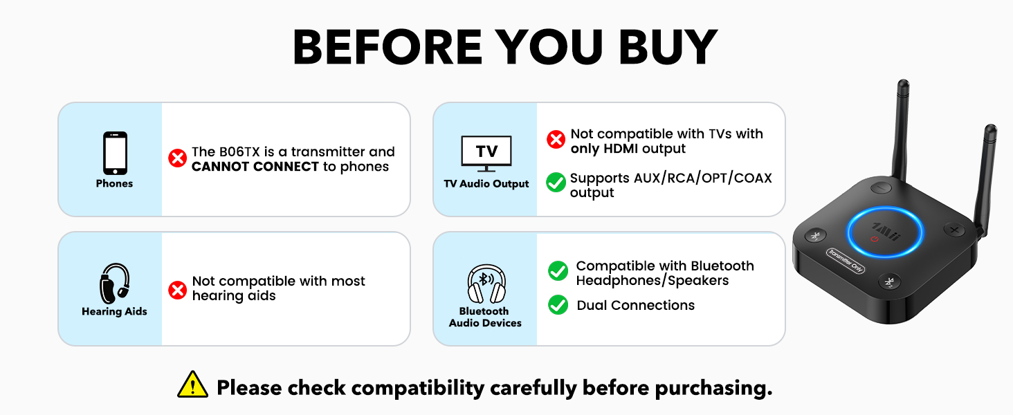 bluetooth transmitter for tv