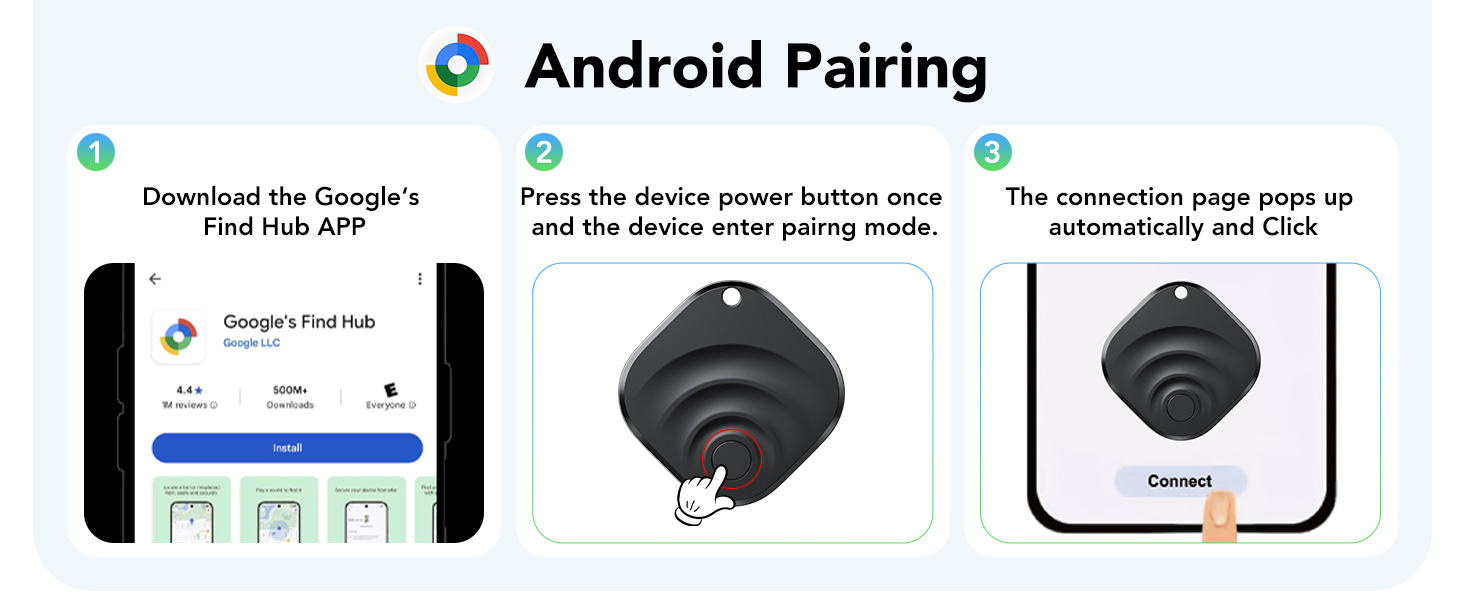 Android Air Tracker 4 Pack