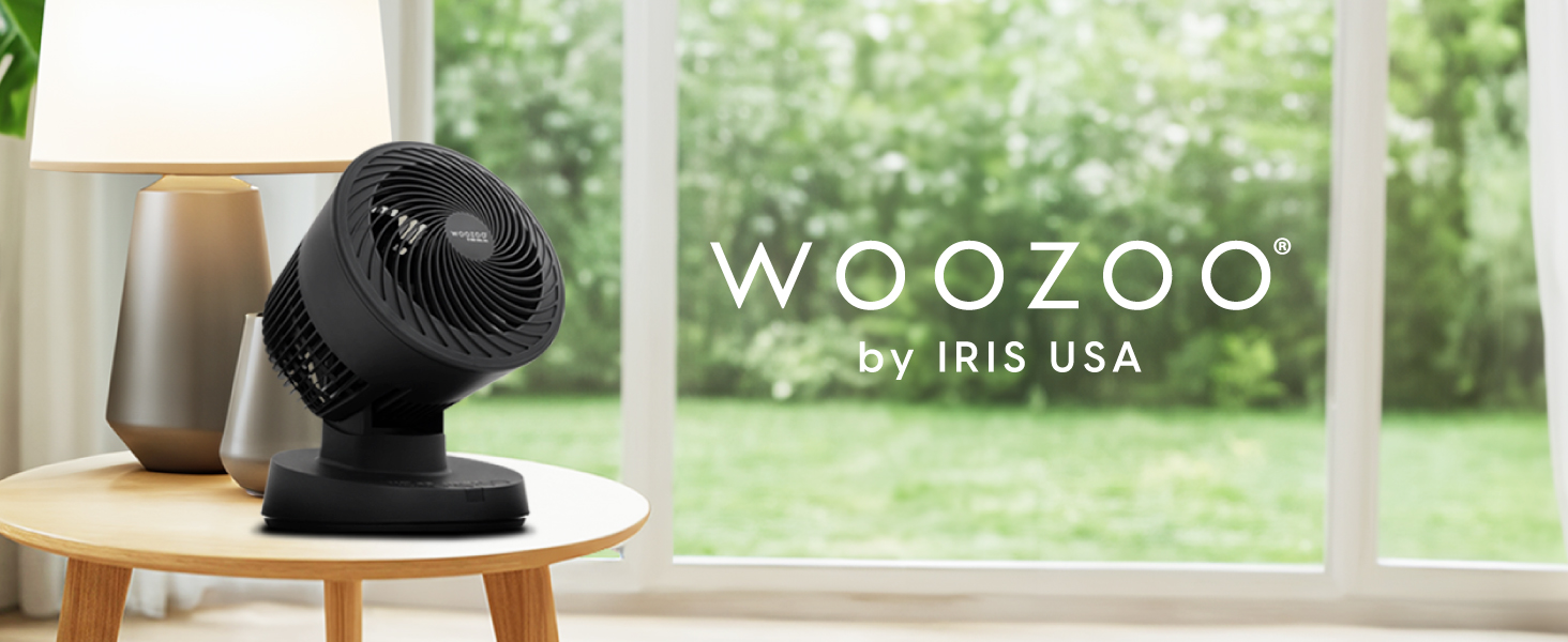 PCF-BC15T, Small Fan for Bedroom, Desk Fan, Oscillation, Remote