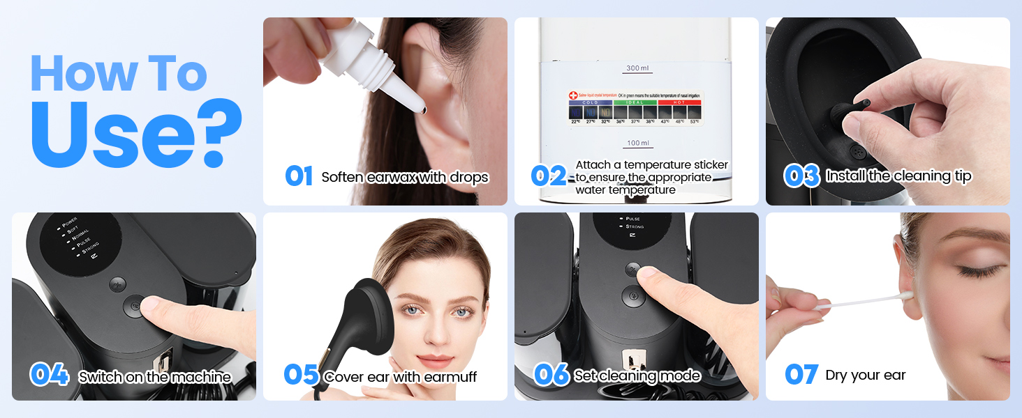 Water Powered Ear Cleaner