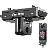 AMAZEAR Magnetic Quick-Release Mount for Insta360 X5 Accessories, Insta 360 X5 / Ace Pro 2 Alumin...