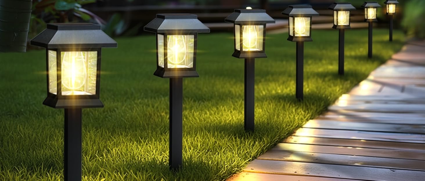 solar path lights