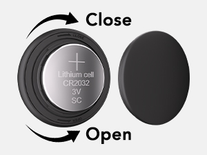 close up of the battery and lock of the battery