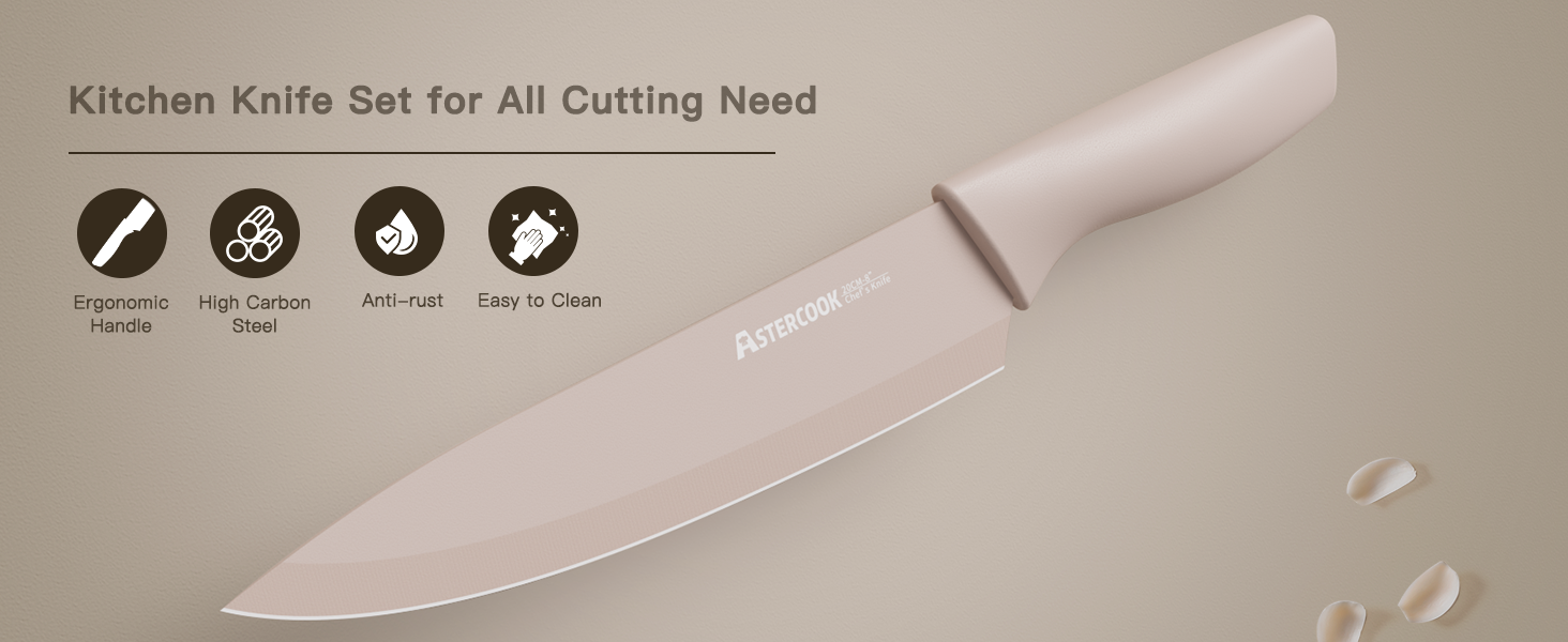 13 pcs kitchen knife set