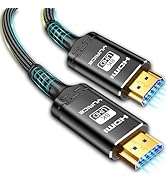 Yuaice 8K HDMI Cable 2.1, 6FT High Speed HDMI Braided Cable with 48Gbps 4K@120Hz, 8K@60Hz Video R...