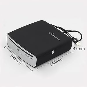 External CD player for car