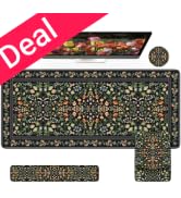 iCasso Mouse Pad with Wrist Rest,Large Desk Mat Set,Ergonomic Keyboard Pad with Wrist Support,Non...