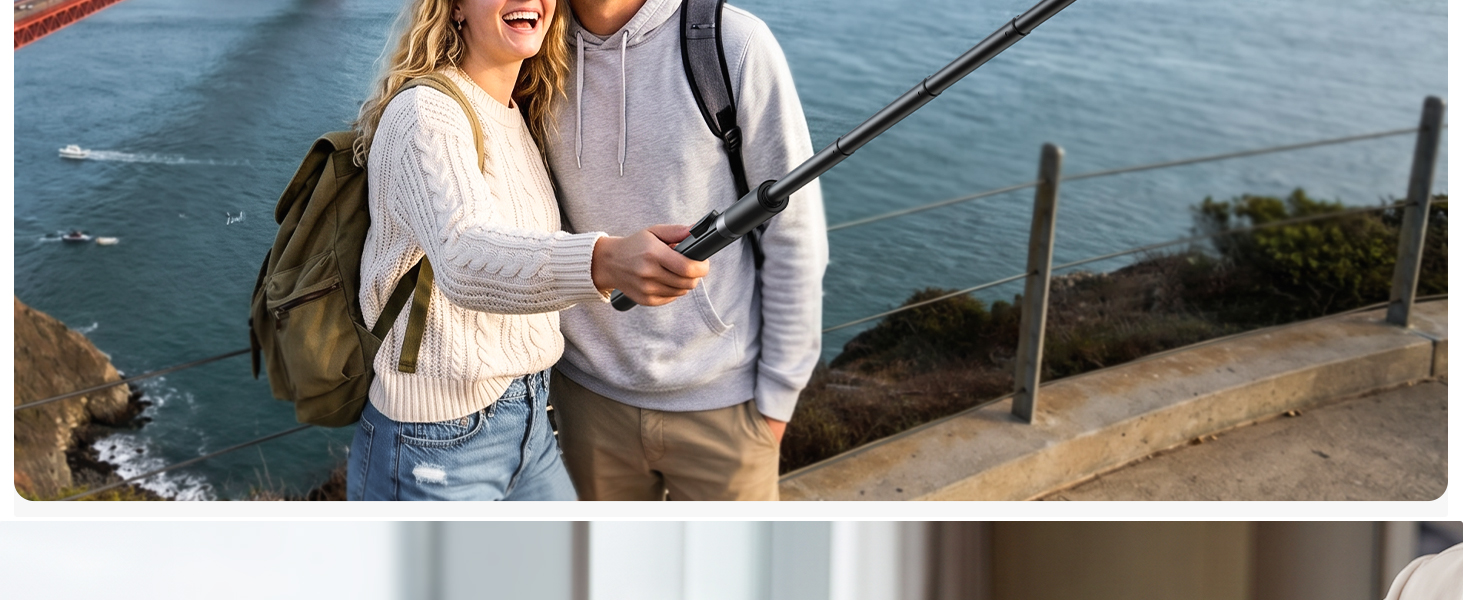 Aluminum Selfie Stick for Travel