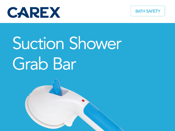 Suction Shower Grab Bar