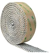 Stove Gasket Tape, Self Adhesive Flat Gasket for Stoves and Fireplaces, 1" Width 72" Length, High...